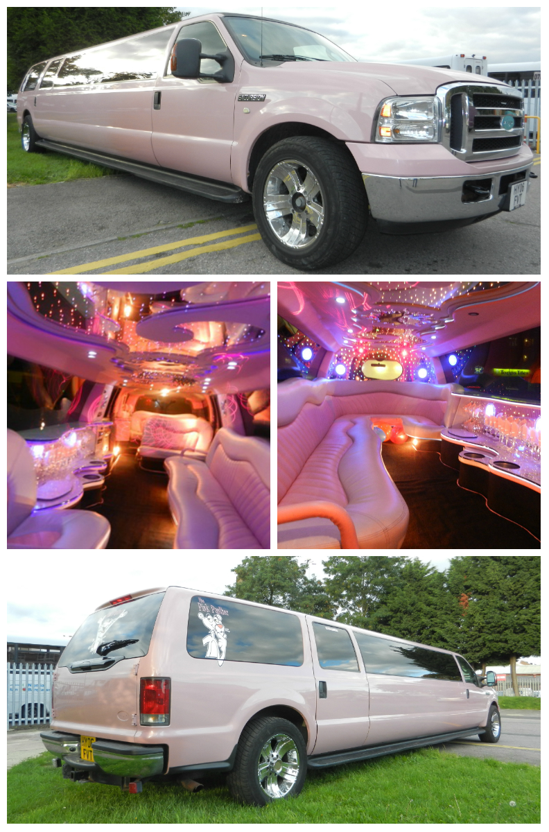 pink panther excursion limousine